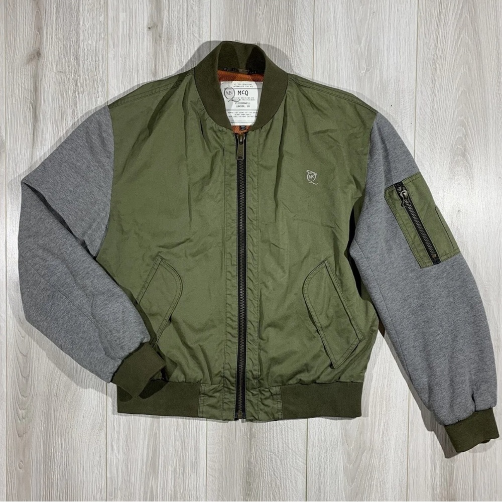 Alexander McQueen MCQ MA-1 Bomber Jacket Size L